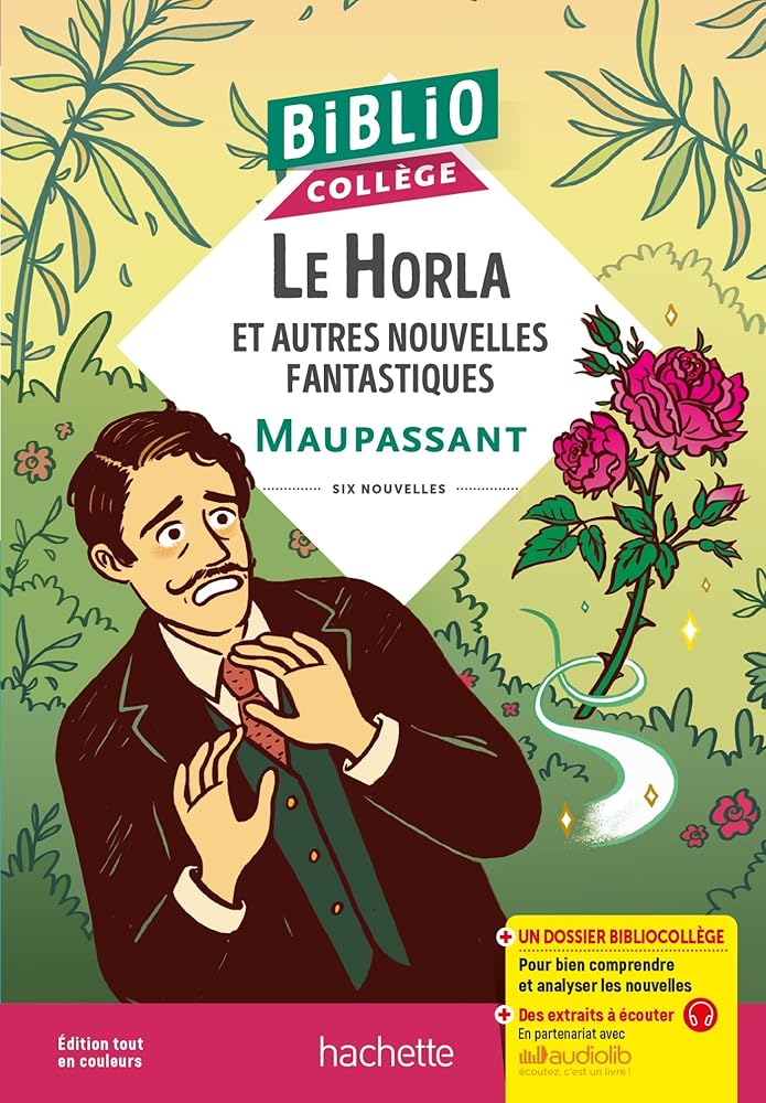 BiblioCollège - Le Horla et autres nouvelles fantastiques, Maupassant cover image