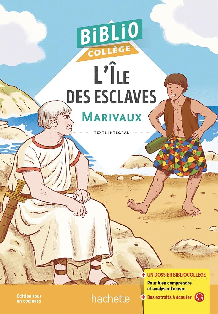 Bibliocollège - L'Ile des esclaves, Marivaux cover image
