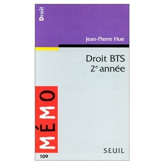 Droit BTS, 2ème année cover image