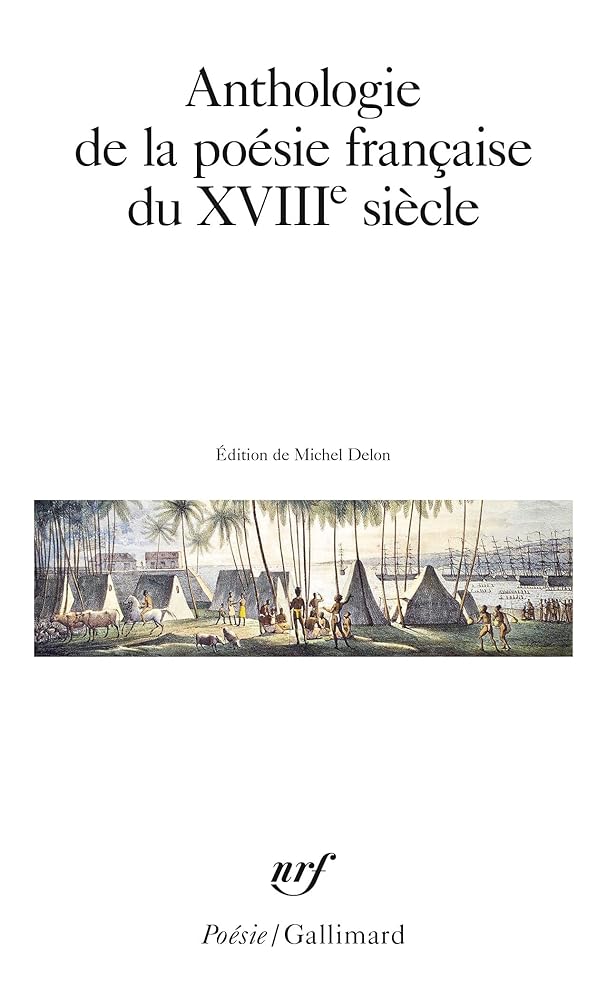 Anthologie de la poésie française du XVIIIᵉ siècle cover image