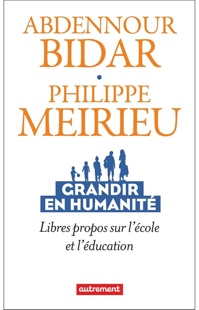 Grandir en humanité: Libres propos sur l'école et l'éducation cover image