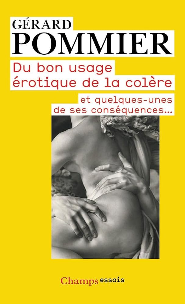 Du bon usage érotique de la colère: et quelques-unes de ses conséquences... cover image