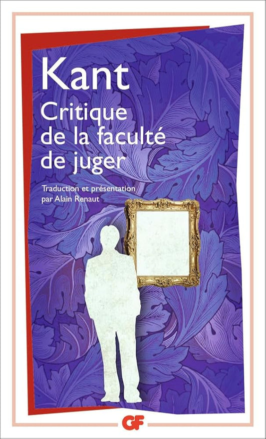 Critique de la faculté de juger cover image