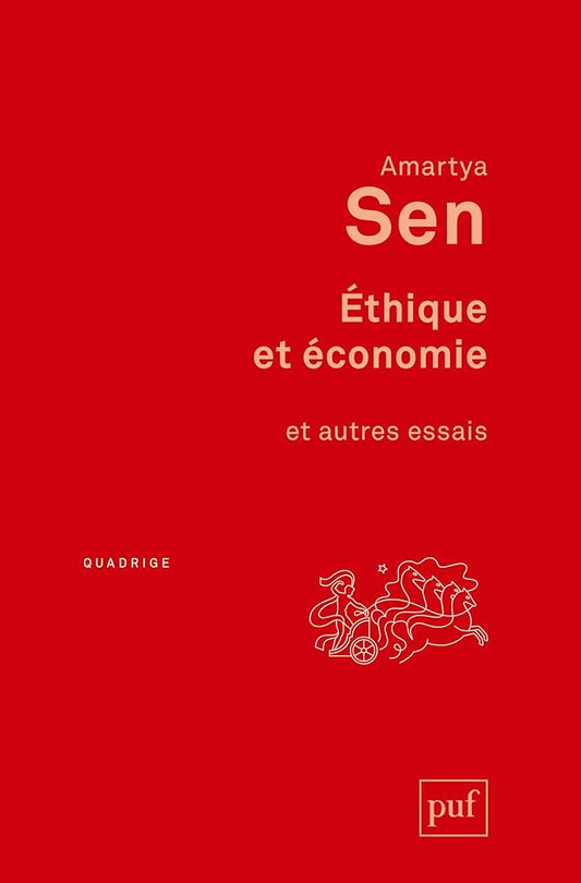 Éthique et économie: Et autres essais. Traduit de l'anglais par Sophie Marnat cover image