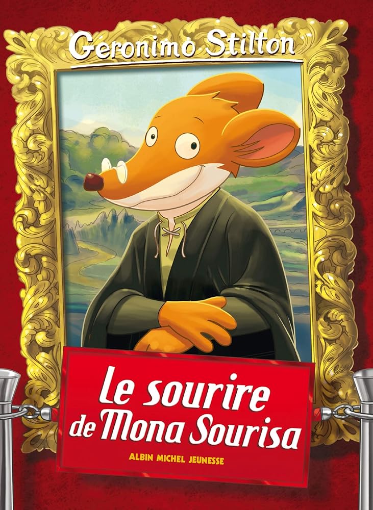 Geronimo Stilton T1 Le Sourire de Mona Sourisa (Ed.2016) cover image