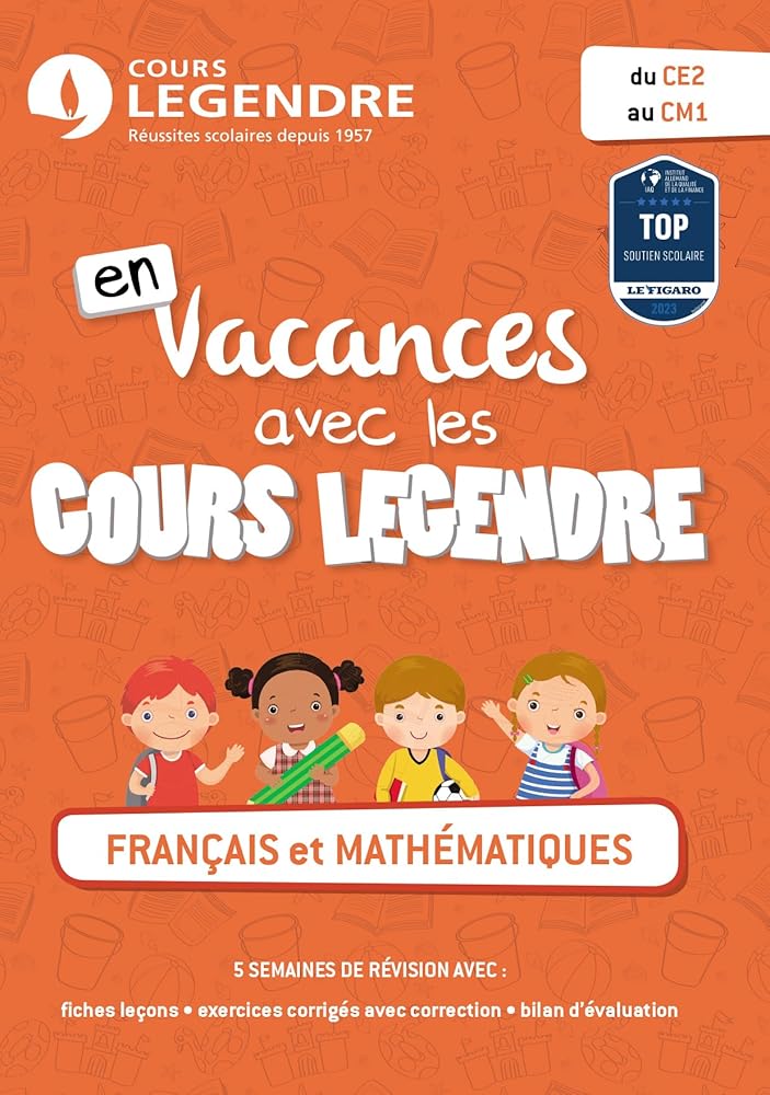 Français et mathématiques du CE2 au CM1 Cahier de vacances du CE2 au CM1 cover image