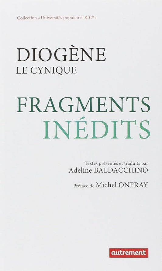 Diogène le Cynique - Fragments inédits cover image