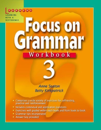 Couverture FOCUS ON GRAMMAR 3 (Mass Market Paperback) - ISBN 9789814133302